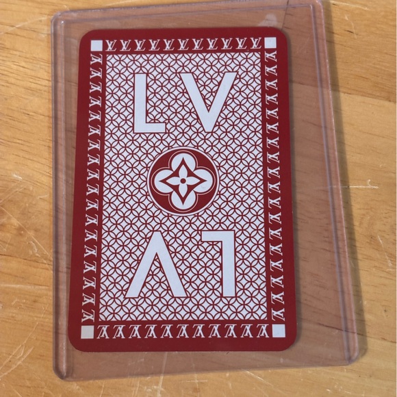 LV Playing Card